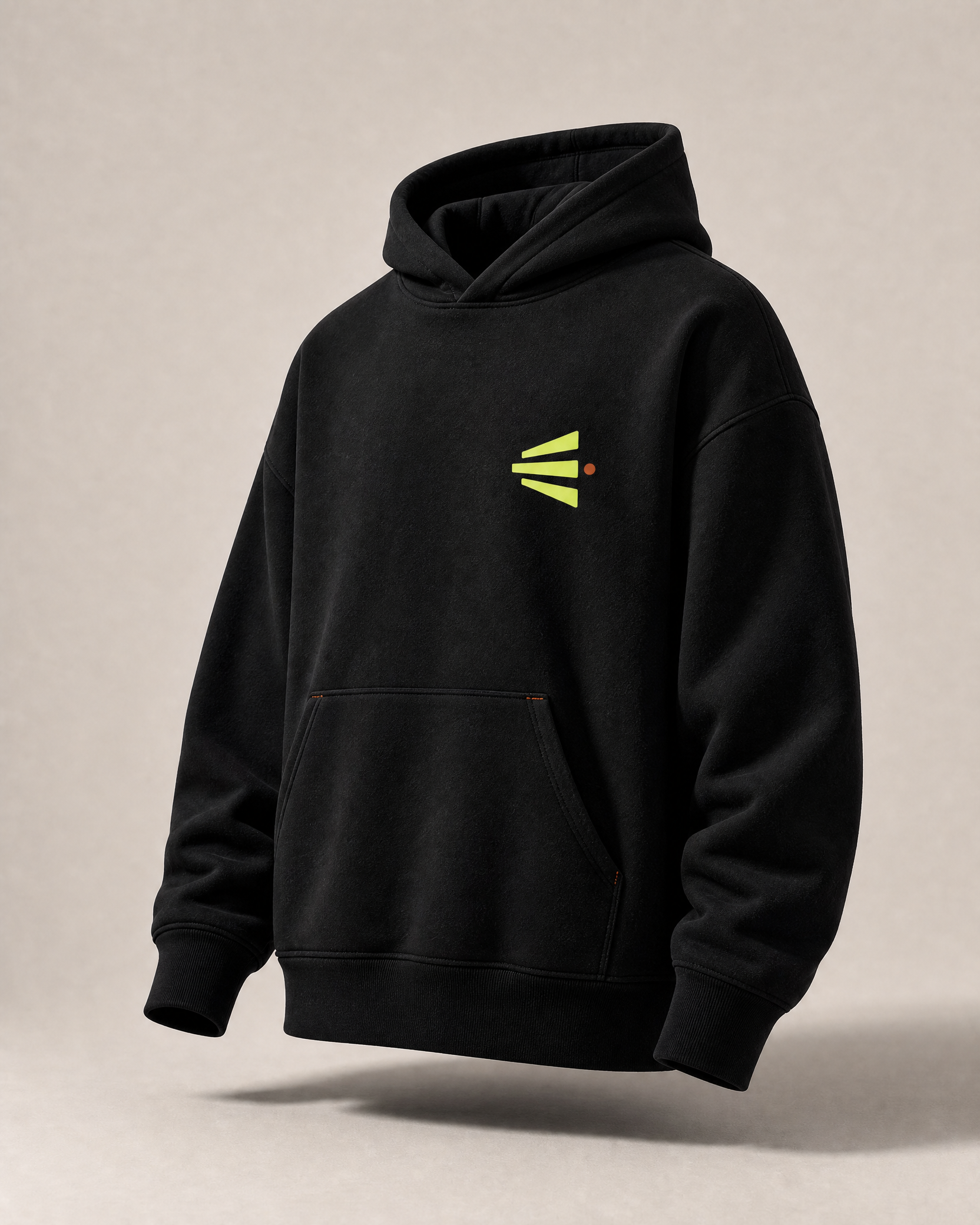 Core Heavy Hoodie hoodie streetwear garment mockup